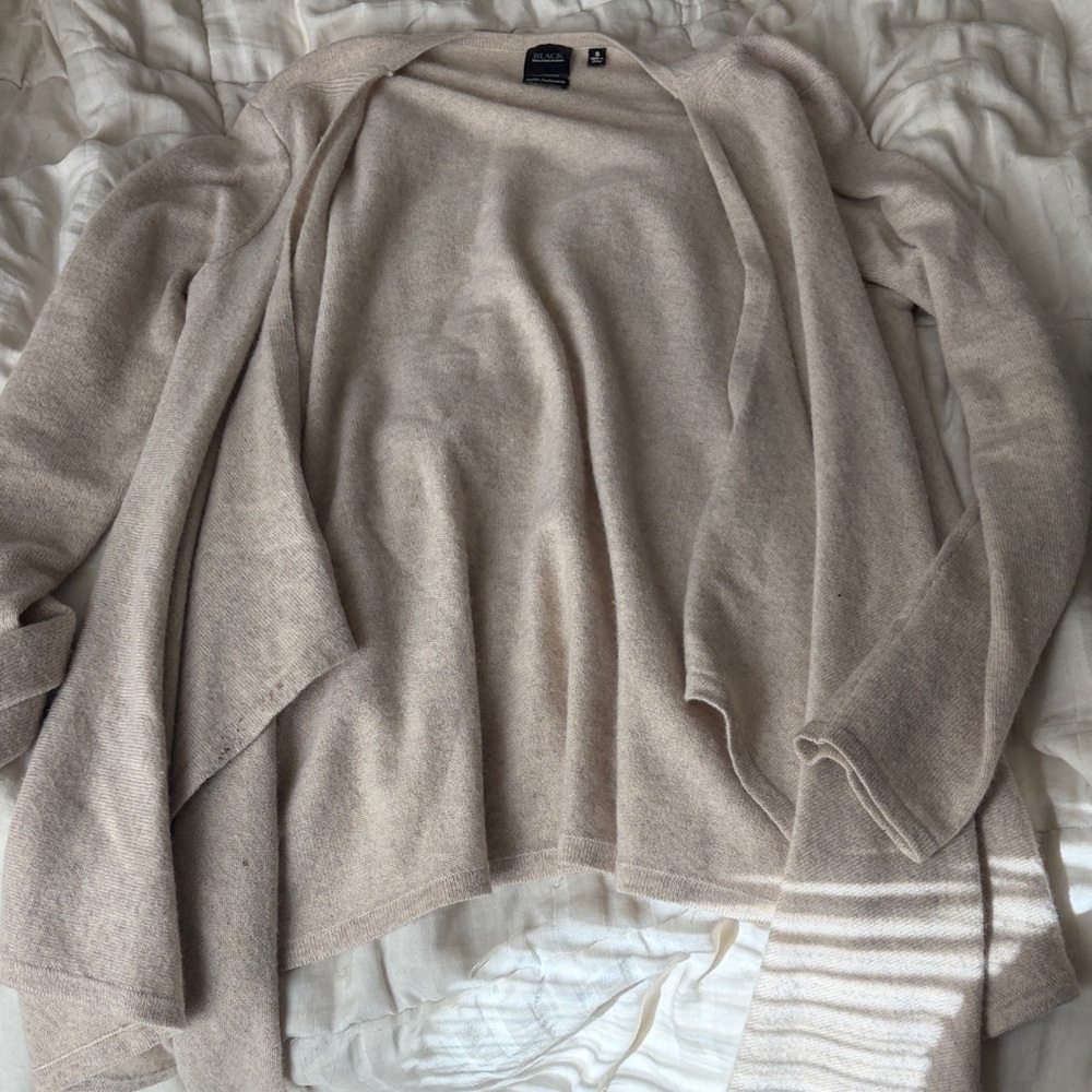 100‎ percent cashmere Cozy Beige Women's Sweater
